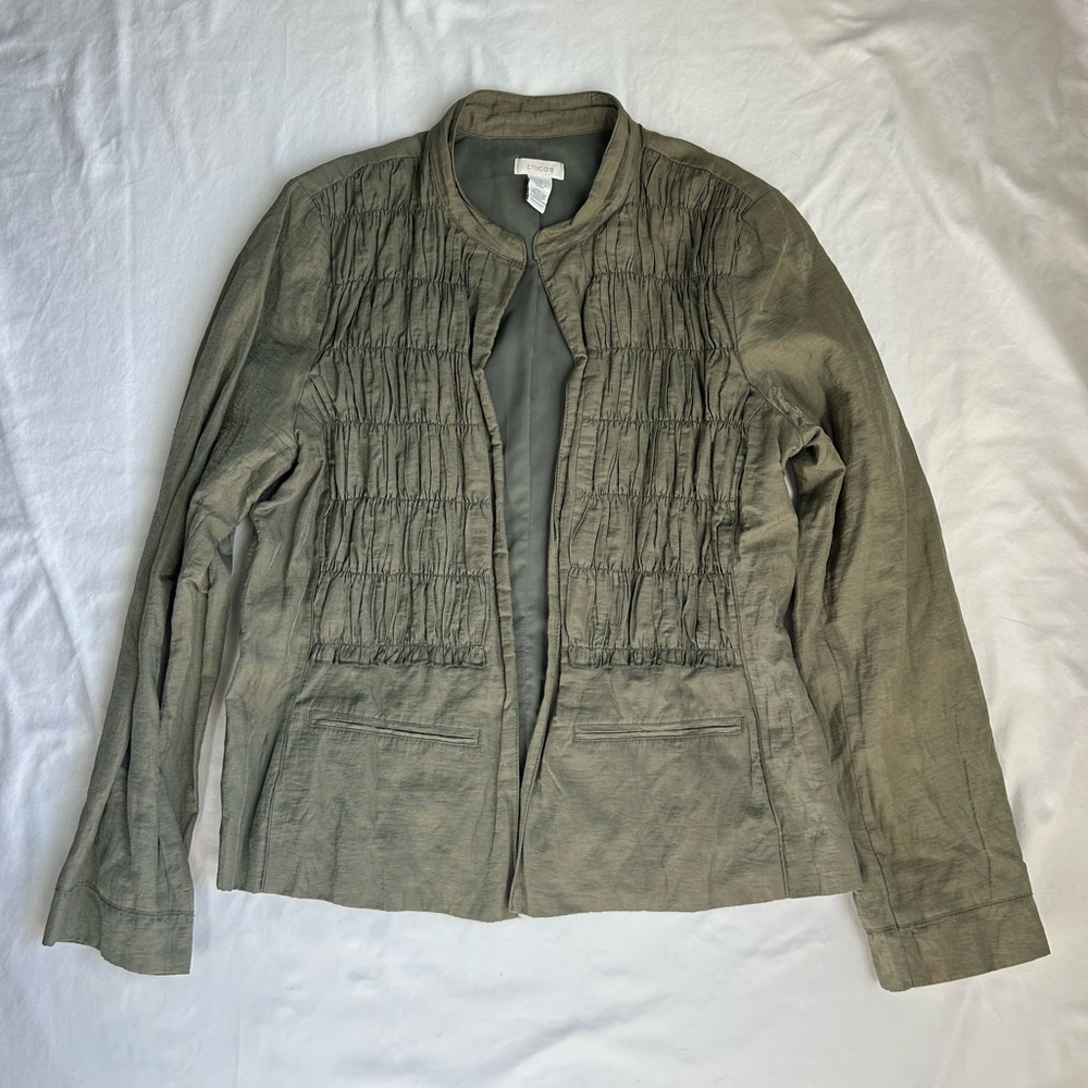 Chico's Green Jacket